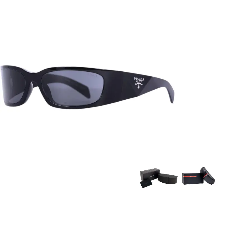 PRADA Нейлоновые прямоугольные солнцезащитные очки унисекс черные
PRADA Нейлоновые прямоугольные солнцезащитные очки унисекс черные