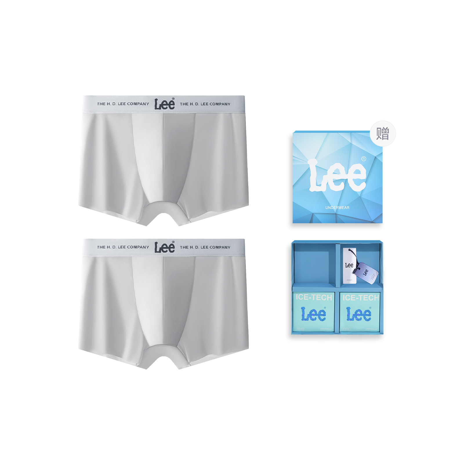 Lee SS23 Ice Series летнее нижнее белье подарочная упаковка Men's 2 Pack
Lee SS23 Ice Series летнее нижнее белье подарочная упаковка Men's 2 Pack