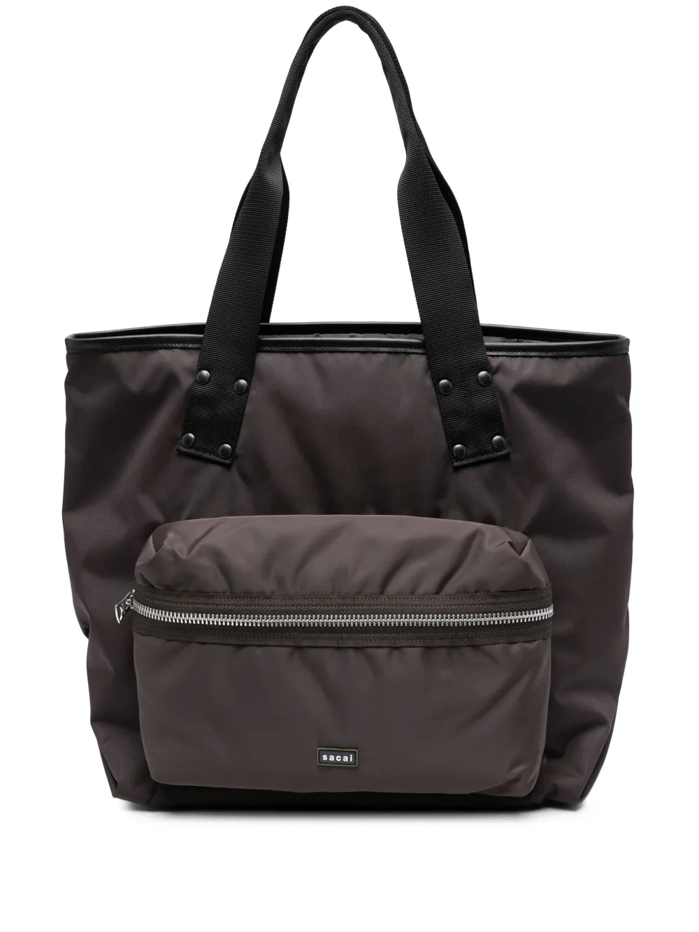 Сумка-тоут со съемным кошельком SACAI, коричневый
Сумка-тоут со съемным кошельком SACAI, коричневый