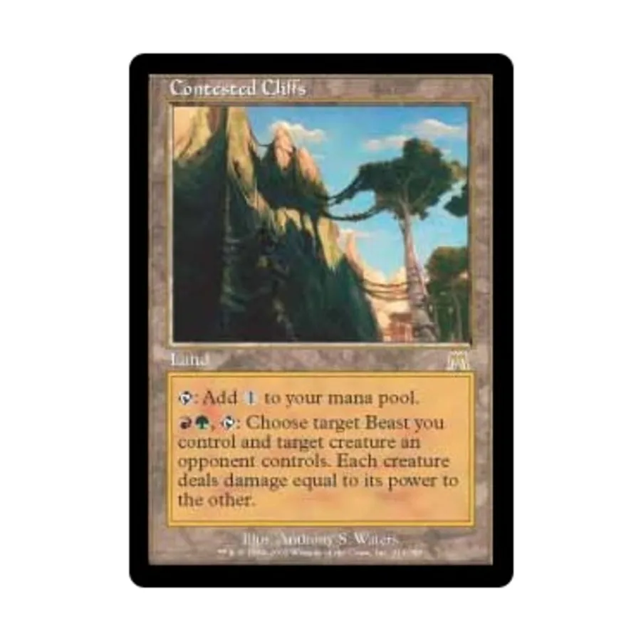 CCG Спорные скалы (клавиша R), MTG - Onslaught
CCG Спорные скалы (клавиша R), MTG - Onslaught