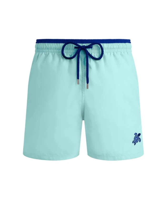 Двухцветные однотонные плавки для мужчин Vilebrequin, синий
Двухцветные однотонные плавки для мужчин Vilebrequin, синий