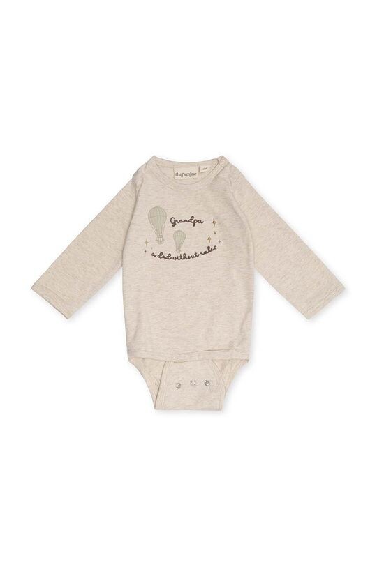 That's mine Хлопковое детское боди Bilie, бежевый
That's mine Хлопковое детское боди Bilie, бежевый