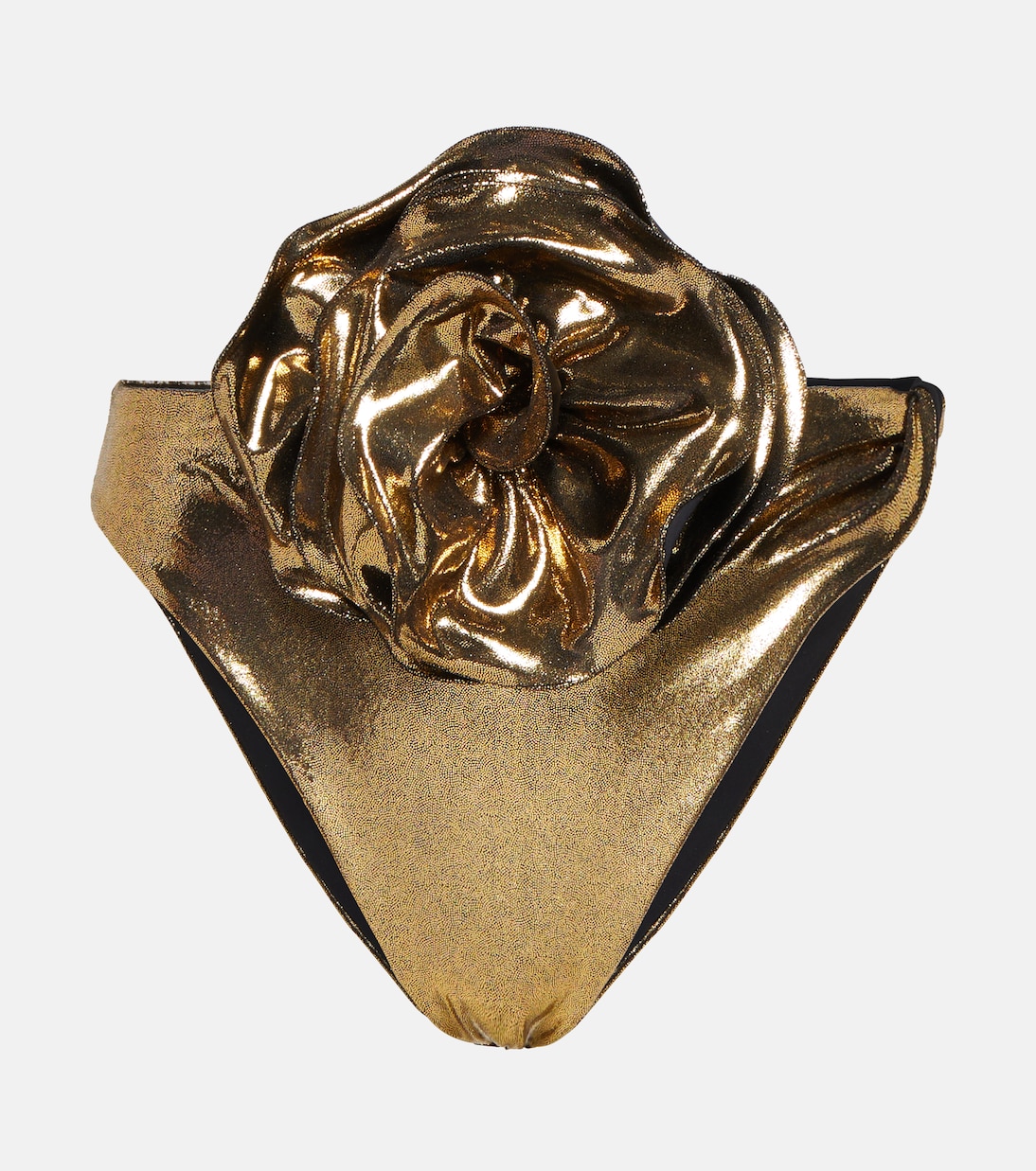 Плавки бикини с высокой талией Corsage Magda Butrym, золотой
Плавки бикини с высокой талией Corsage Magda Butrym, золотой