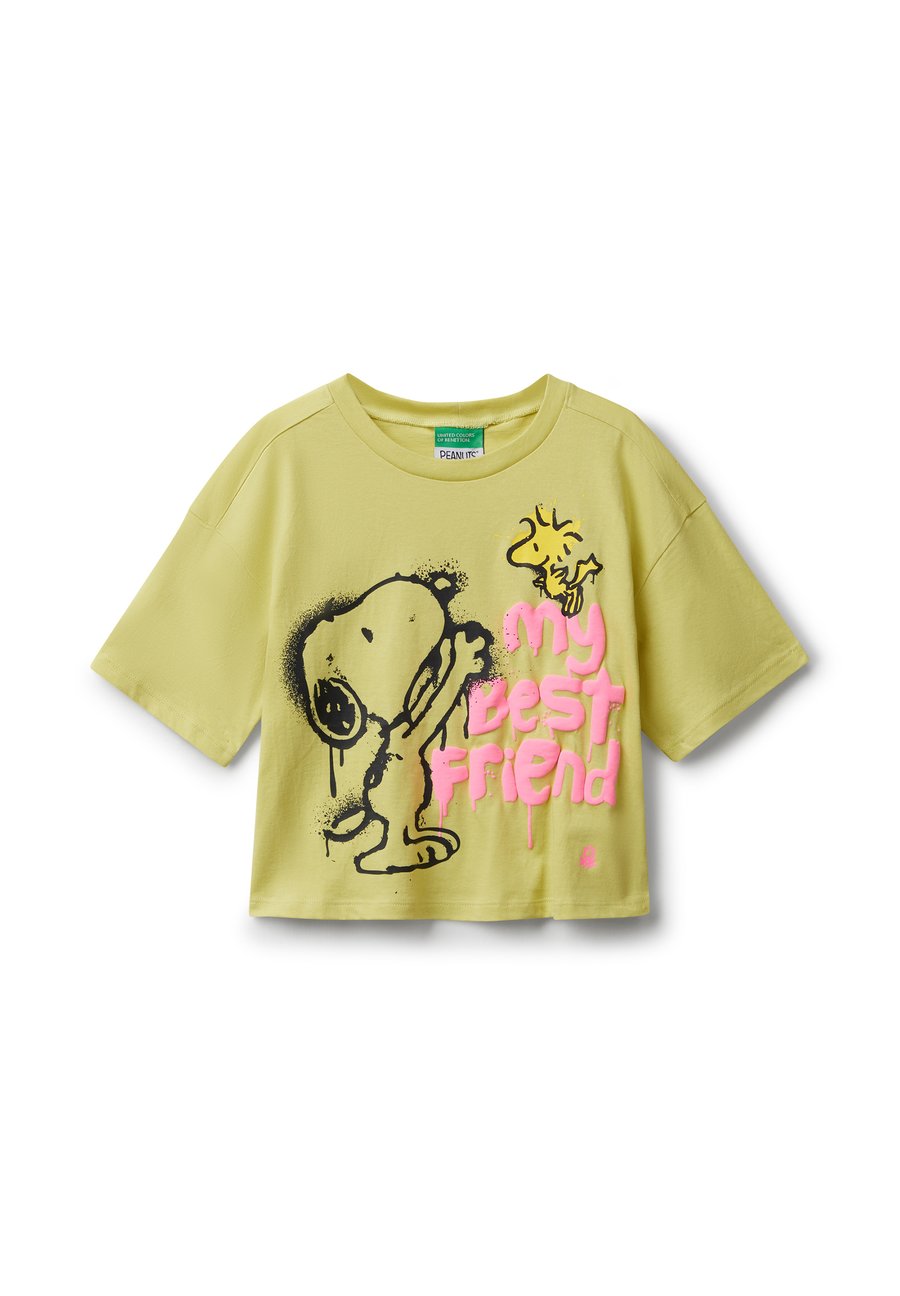 Футболка United Colors of Benetton BOXY FIT PEANUTS, Green
Футболка United Colors of Benetton BOXY FIT PEANUTS, Green