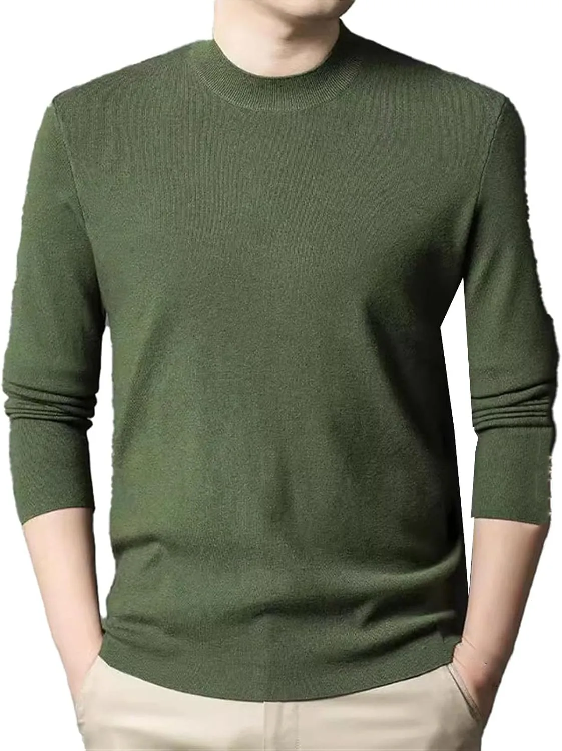 Мужской полувысокий воротник, теплый свитер CXLCZNKG
Мужской полувысокий воротник, теплый свитер CXLCZNKG