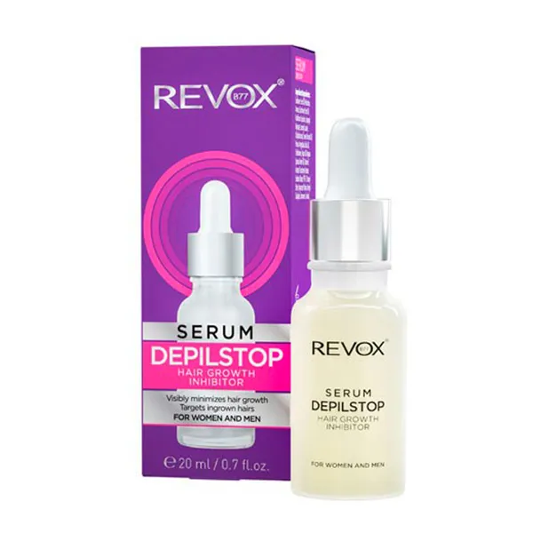 Минимизатор роста волос Sérum Depilstop Revox, 20 ml
Минимизатор роста волос Sérum Depilstop Revox, 20 ml