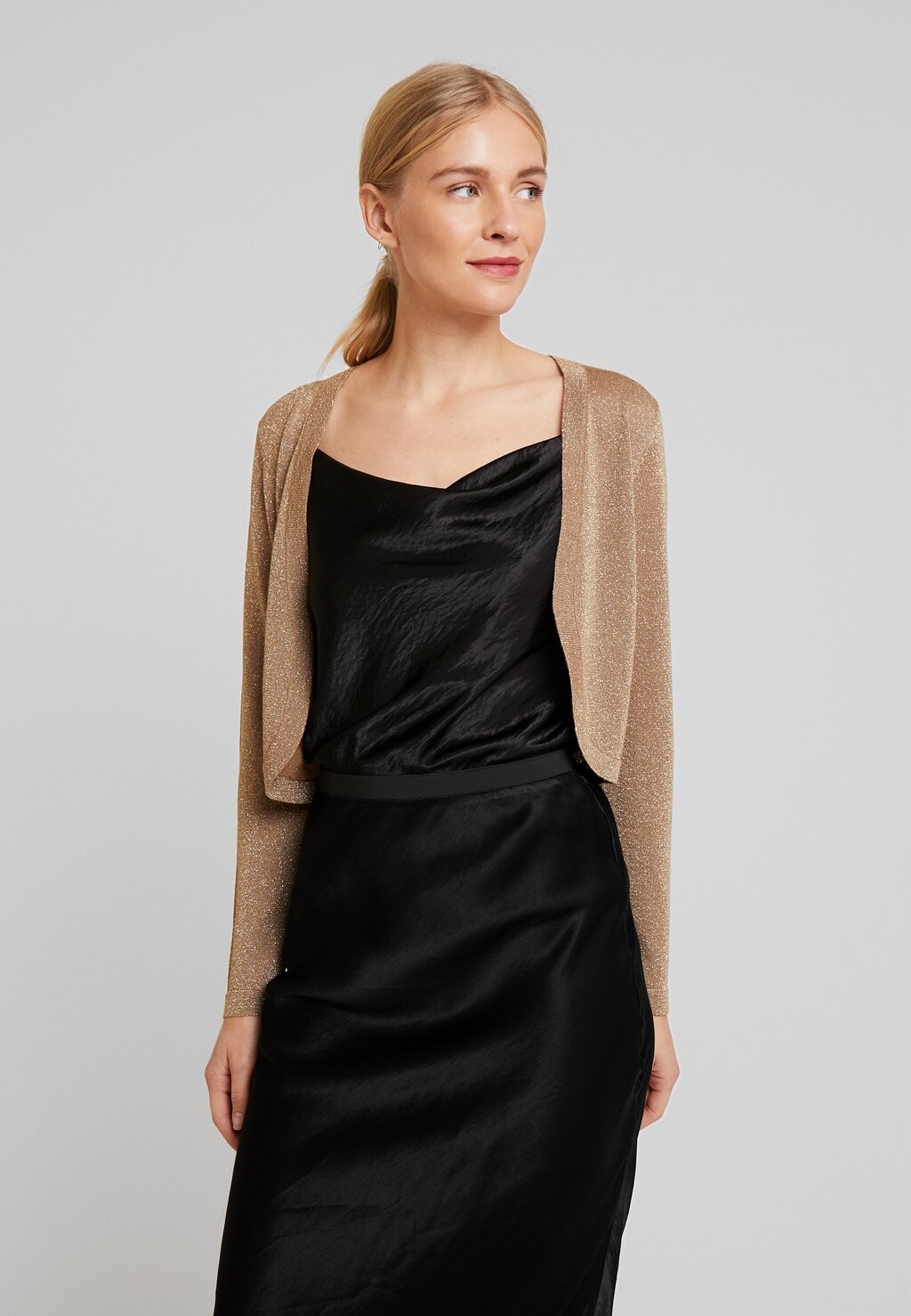 Кардиган Kaffe Kaankra Bolero, коричневый
Кардиган Kaffe Kaankra Bolero, коричневый