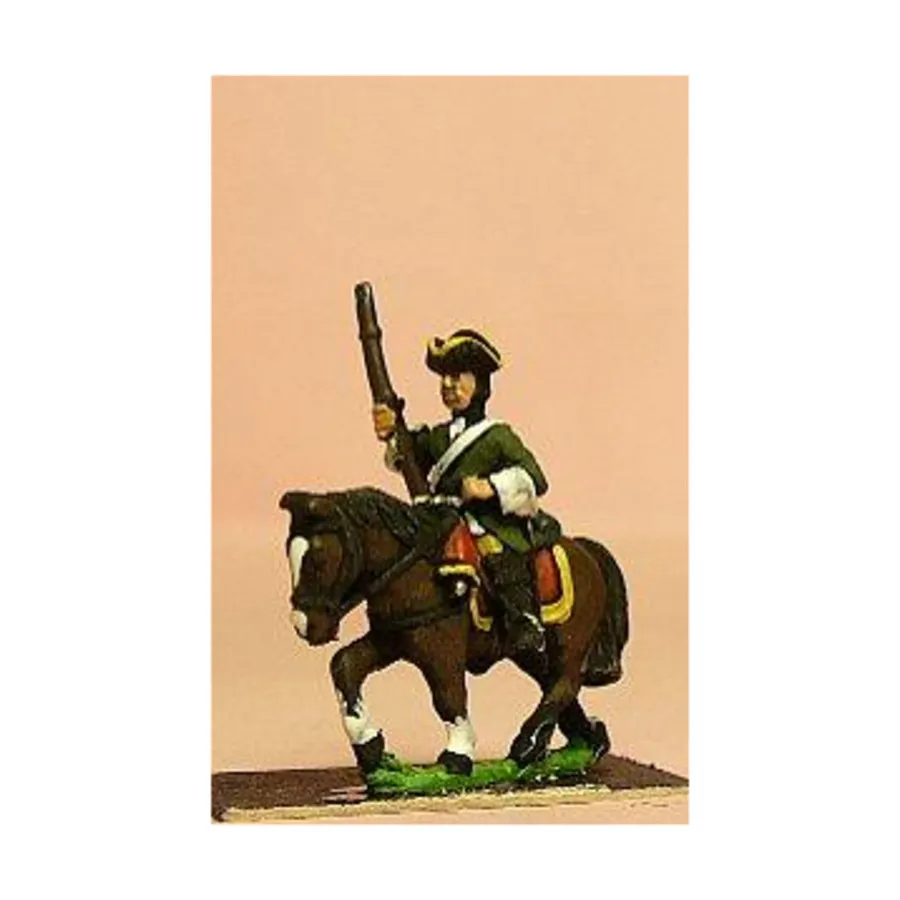 Линейная кавалерия в треуголке в простой форме с закрытым пальто, European Armies 1660-1745 - Cavalry - Assorted (15mm)
Линейная кавалерия в треуголке в простой форме с закрытым пальто, European Armies 1660-1745 - Cavalry - Assorted (15mm)