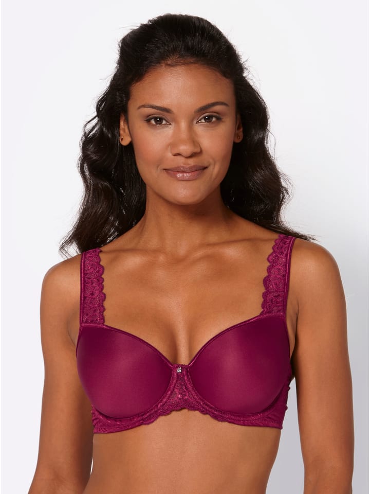 Viania Бюстгальтер на косточках с подкладкой, бордового цвета
Viania Бюстгальтер на косточках с подкладкой, бордового цвета