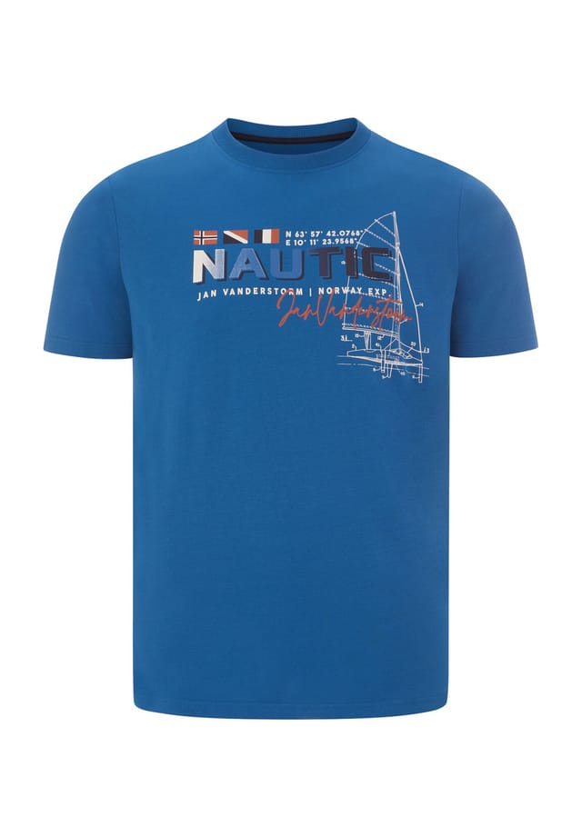 Футболка Свенхельм Jan Vanderstorm, синий
Футболка Свенхельм Jan Vanderstorm, синий