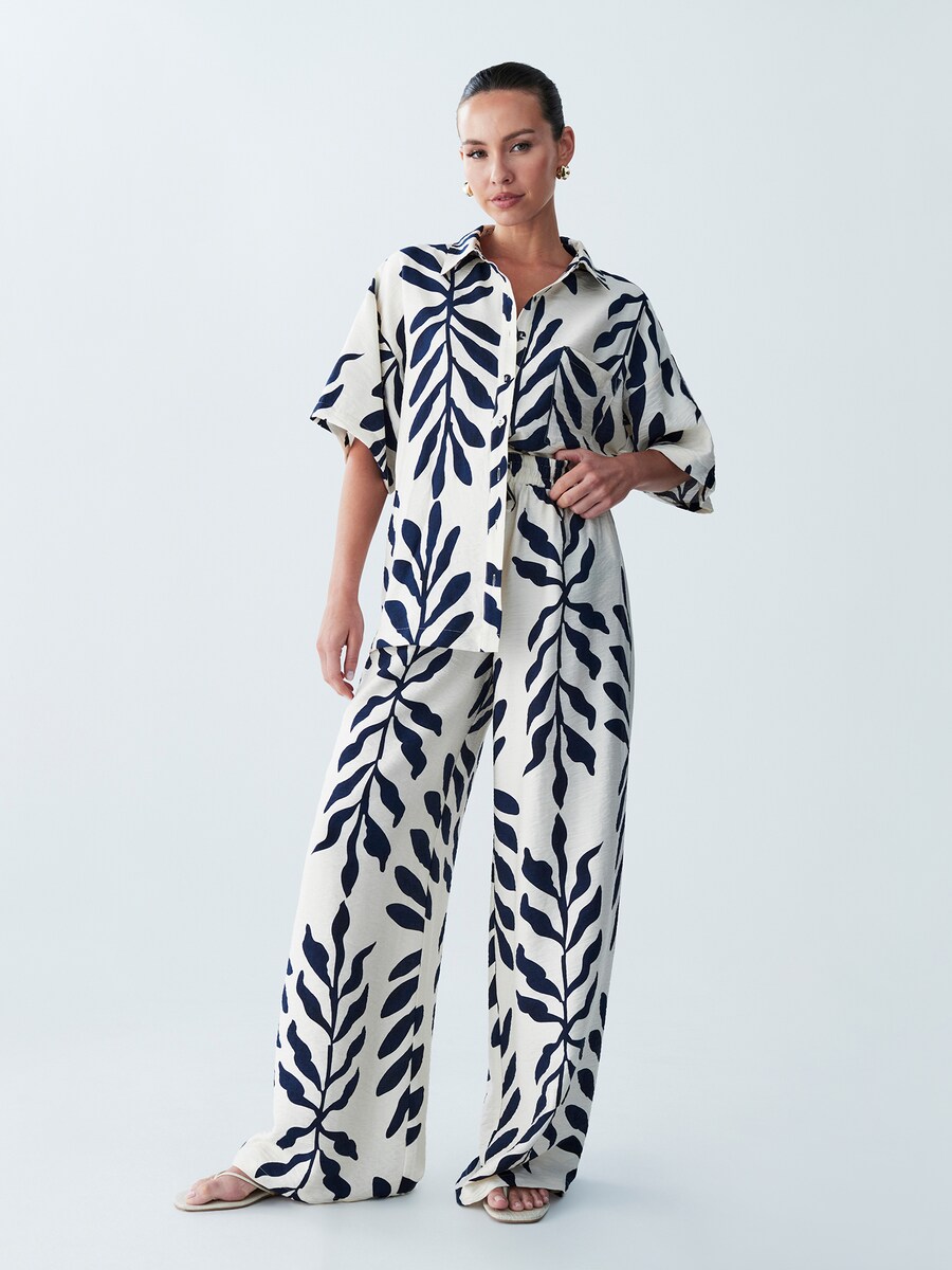 Широкие брюки St MRLO Kady, темно-синий
Широкие брюки St MRLO Kady, темно-синий