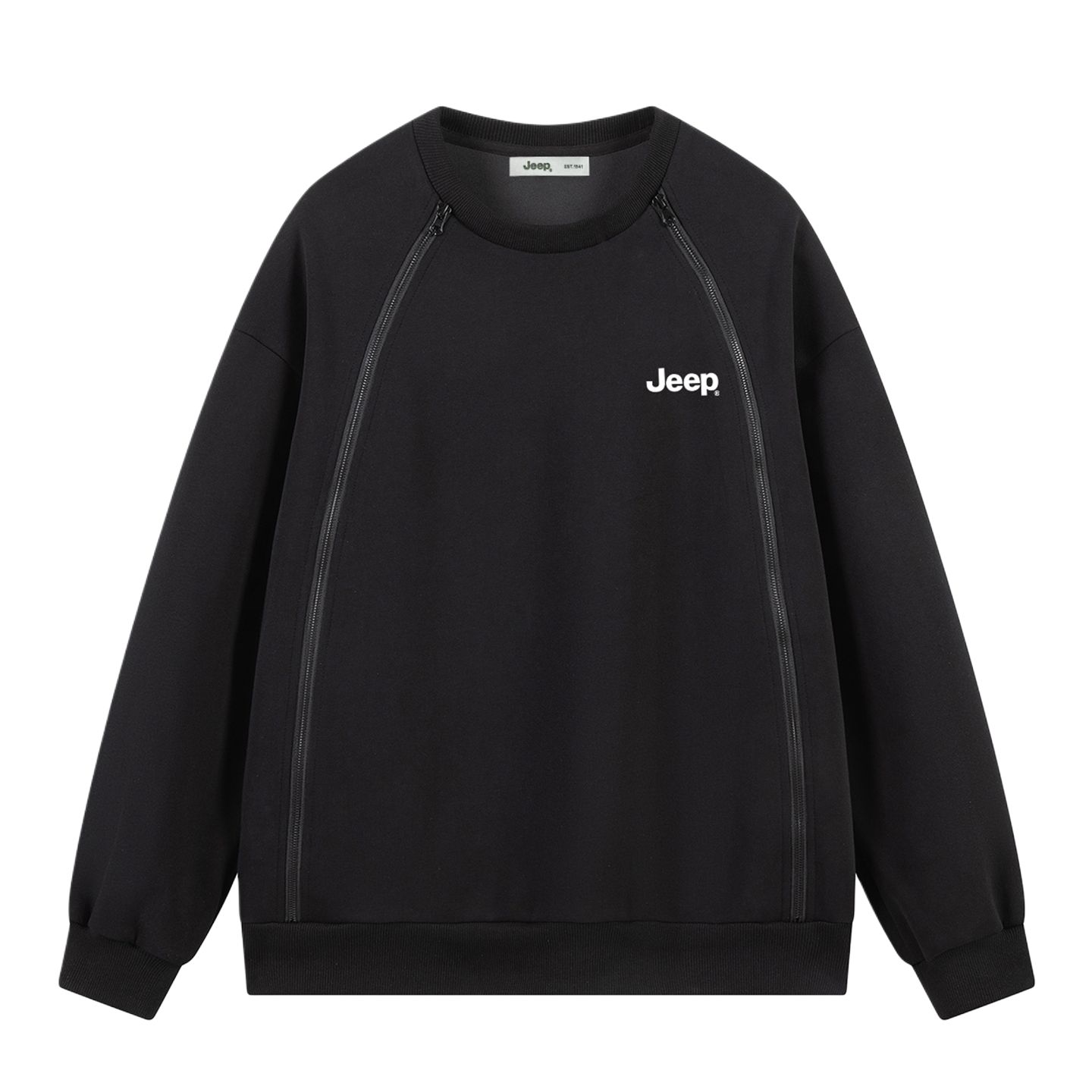 Унисекс худи с круглым вырезом, умеренно свободного кроя Jeep, черный
Унисекс худи с круглым вырезом, умеренно свободного кроя Jeep, черный