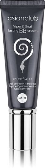 Г Asian Club Viper & Snail Lasting BB Cream SPF 50+ PA+++ №21, 50, Inne
Г Asian Club Viper & Snail Lasting BB Cream SPF 50+ PA+++ №21, 50, Inne