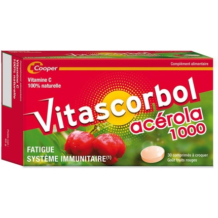 Пищевая добавка с витамином С Ацерола 100 Vitascorbol
Пищевая добавка с витамином С Ацерола 100 Vitascorbol