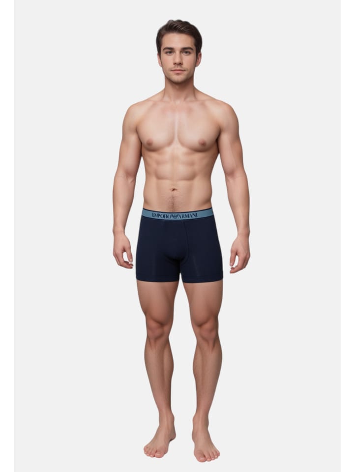 Боксеры Emporio Armani, синий
Боксеры Emporio Armani, синий