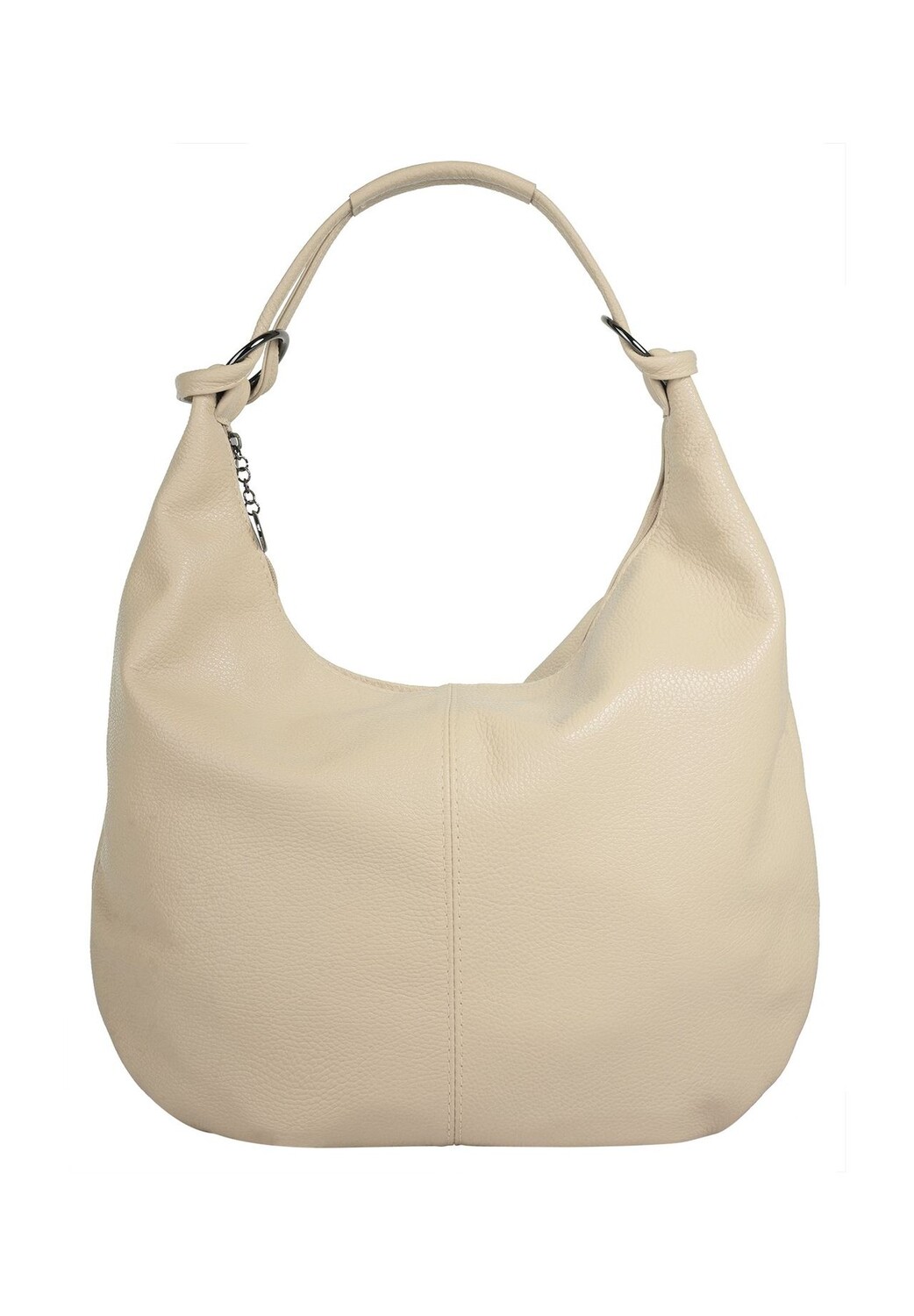 Шопер, натуральная кожа, сделано в Италии Cluty, бежевый 
Шопер, натуральная кожа, сделано в Италии Cluty, бежевый