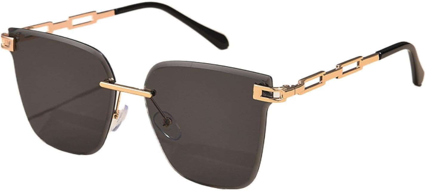 Солнцезащитные очки с защитой от УФ-излучения UV400 | Без оправы, «кошачий глаз», градиентные | Для женщин и мужчин, для занятий спортом на открытом воздухе и вождения DSVIGF, Black
Солнцезащитные очки с защитой от УФ-излучения UV400 | Без оправы, «кошачий глаз», градиентные | Для женщин и мужчин, для занятий спортом на открытом воздухе и вождения DSVIGF, Black