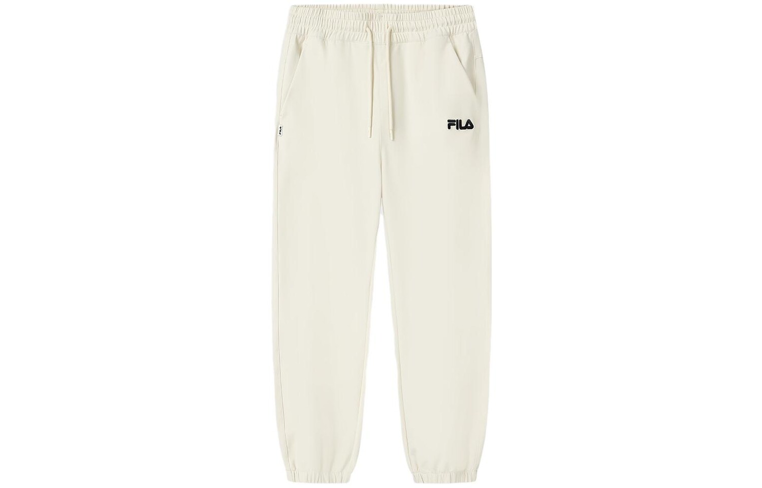 Трикотажные спортивные штаны женские белые Fila 
Трикотажные спортивные штаны женские белые Fila