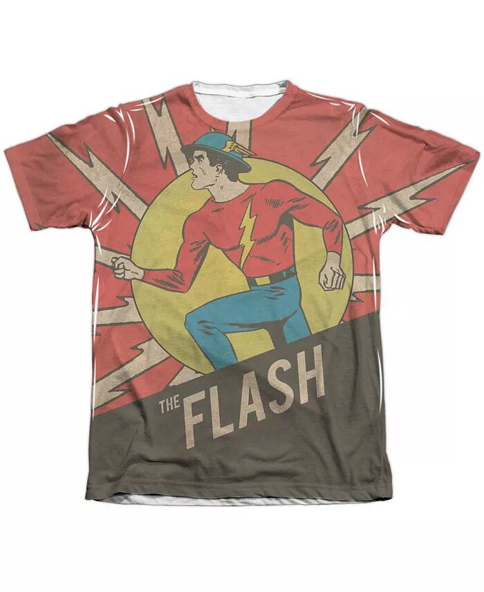 Мужская футболка с коротким рукавом из полиэстера/хлопка DC Comics Vintage Comic Adult Flash, белый
Мужская футболка с коротким рукавом из полиэстера/хлопка DC Comics Vintage Comic Adult Flash, белый