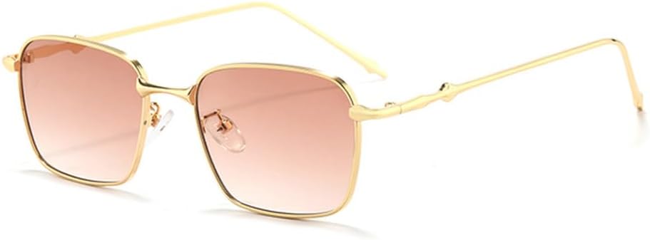 Солнцезащитные очки прямоугольной формы 2027 года для женщин, металлическая оправа, винтажные солнцезащитные очки с градиентным переходом, мужские и женские очки UV400 MTZJH, Brown
Солнцезащитные очки прямоугольной формы 2027 года для женщин, металлическая оправа, винтажные солнцезащитные очки с градиентным переходом, мужские и женские очки UV400 MTZJH, Brown