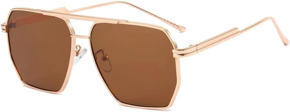 Большие солнцезащитные очки для женщин и мужчин, винтажные солнцезащитные очки в мужской оправе, черные солнцезащитные очки-щитки UV400 LOVQZAOF, Gold Tea
Большие солнцезащитные очки для женщин и мужчин, винтажные солнцезащитные очки в мужской оправе, черные солнцезащитные очки-щитки UV400 LOVQZAOF, Gold Tea