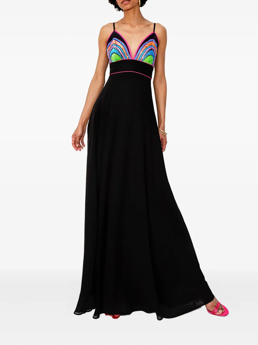 Платье макси с пайетками TWINSET, черный
Платье макси с пайетками TWINSET, черный