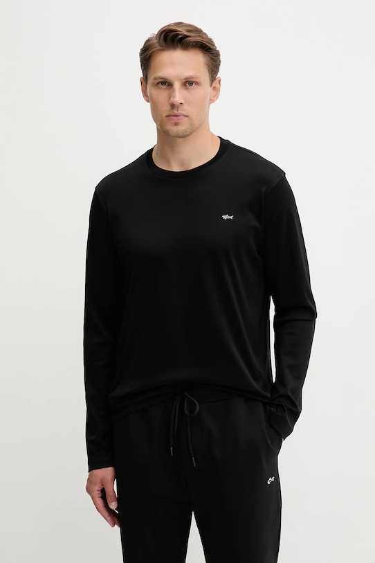 Лонгслив хлопковый трикотаж Paul&Shark, черный
Лонгслив хлопковый трикотаж Paul&Shark, черный