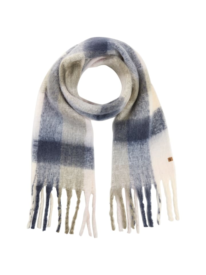 Шарф с бахромой темно-синего цвета Camel Active
Шарф с бахромой темно-синего цвета Camel Active