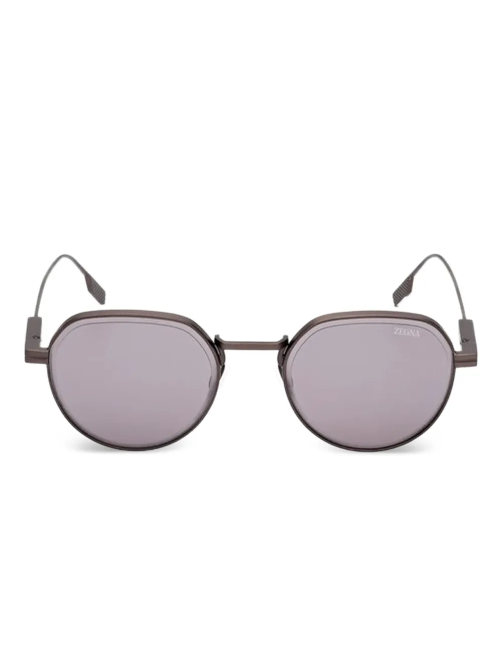 Солнцезащитные очки с круглыми оправами Zegna, серый
Солнцезащитные очки с круглыми оправами Zegna, серый
