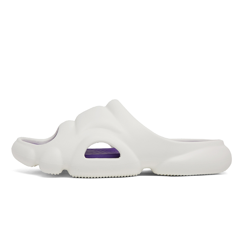 CariteSport Тихие нескользящие антибактериальные износостойкие шлепанцы мужские бело-фиолетовые, цвет White Purple
CariteSport Тихие нескользящие антибактериальные износостойкие шлепанцы мужские бело-фиолетовые, цвет White Purple