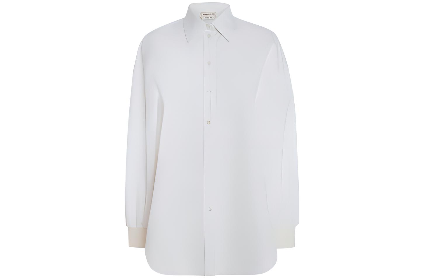 Рубашка с длинным рукавом на пуговицах Alexander McQueen, белый
Рубашка с длинным рукавом на пуговицах Alexander McQueen, белый