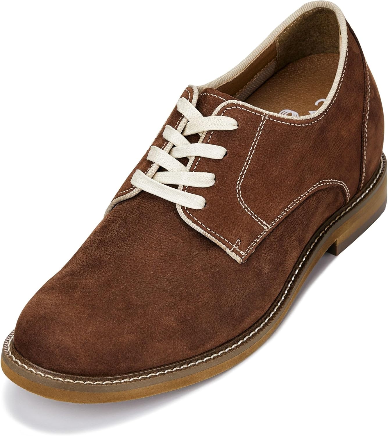 Мужские невидимые туфли-лифтеры CALTO - светло-серые, с кружевами, из премиальной кожи, повседневные дерби - увеличивают рост на 8 см - J1311 - размер 11 D(M) US, коричневый
Мужские невидимые туфли-лифтеры CALTO - светло-серые, с кружевами, из премиальной кожи, повседневные дерби - увеличивают рост на 8 см - J1311 - размер 11 D(M) US, коричневый