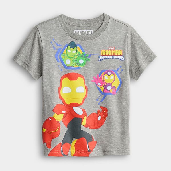Футболка с принтом Iron Man & Friends для малышей Jumping Beans
Футболка с принтом Iron Man & Friends для малышей Jumping Beans