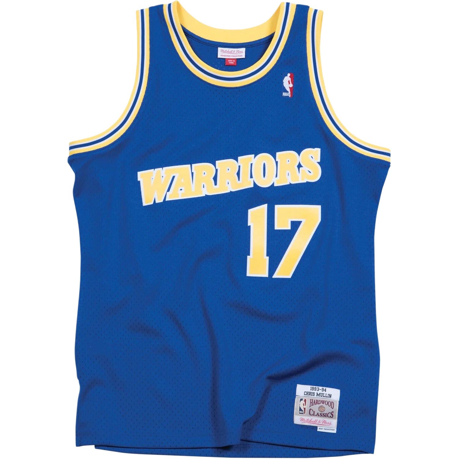 Джерси Mitchell & Ness nba swingman 'warriors road 93 94 mullin' Mitchell Ness, синий
Джерси Mitchell & Ness nba swingman 'warriors road 93 94 mullin' Mitchell Ness, синий