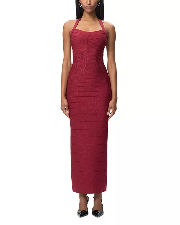 Максиновое платье Hervé Léger, красный
Максиновое платье Hervé Léger, красный