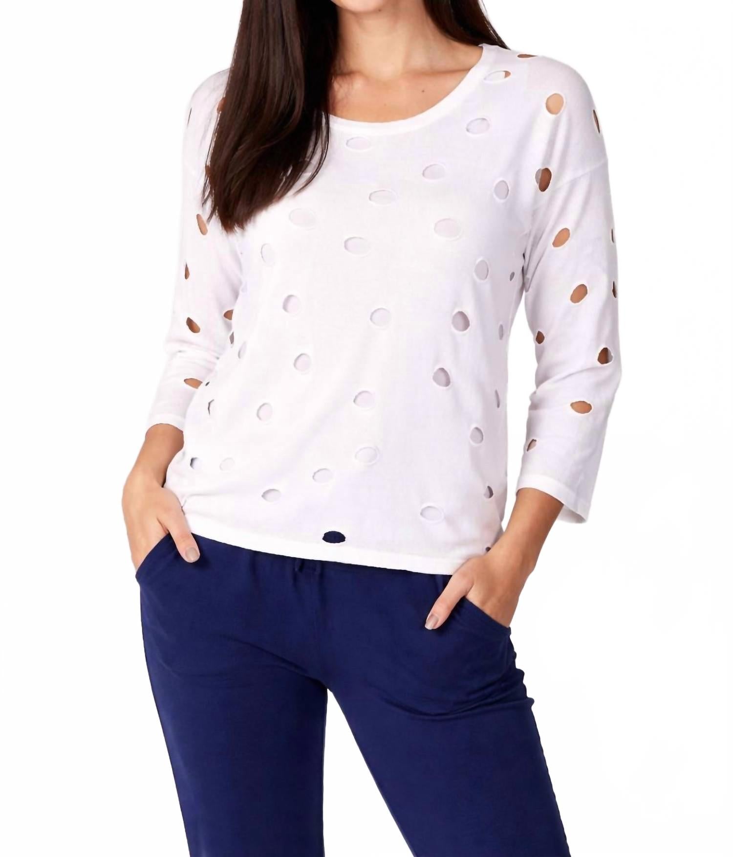 French kyss Свитер с вырезом-лодочкой, белый
French kyss Свитер с вырезом-лодочкой, белый