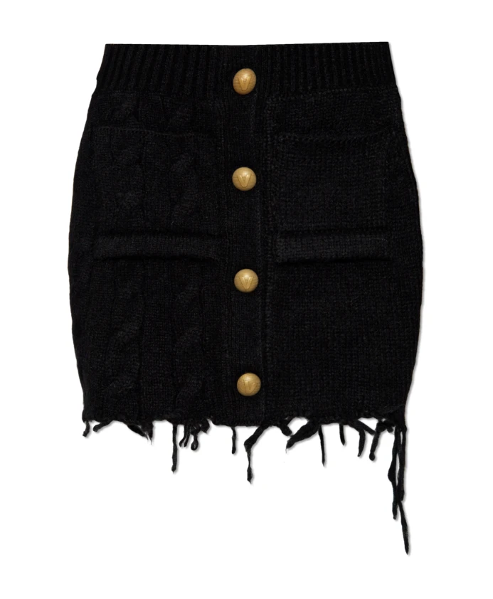 Шерстяная юбка Vetements, черный
Шерстяная юбка Vetements, черный