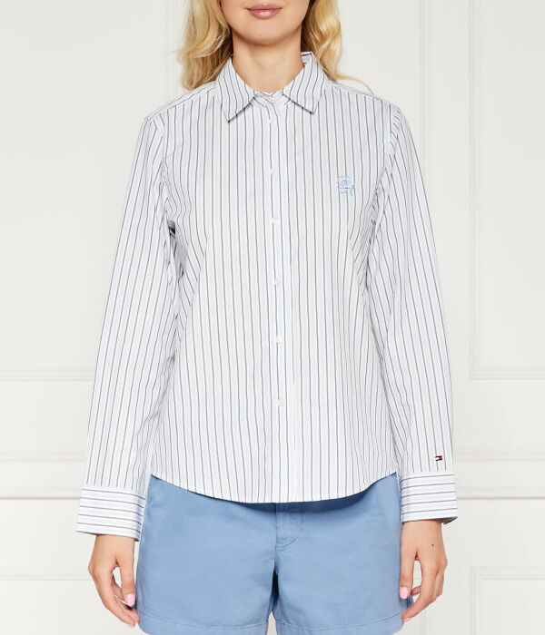 Рубашка Regular fit Tommy Hilfiger, синий 
Рубашка Regular fit Tommy Hilfiger, синий