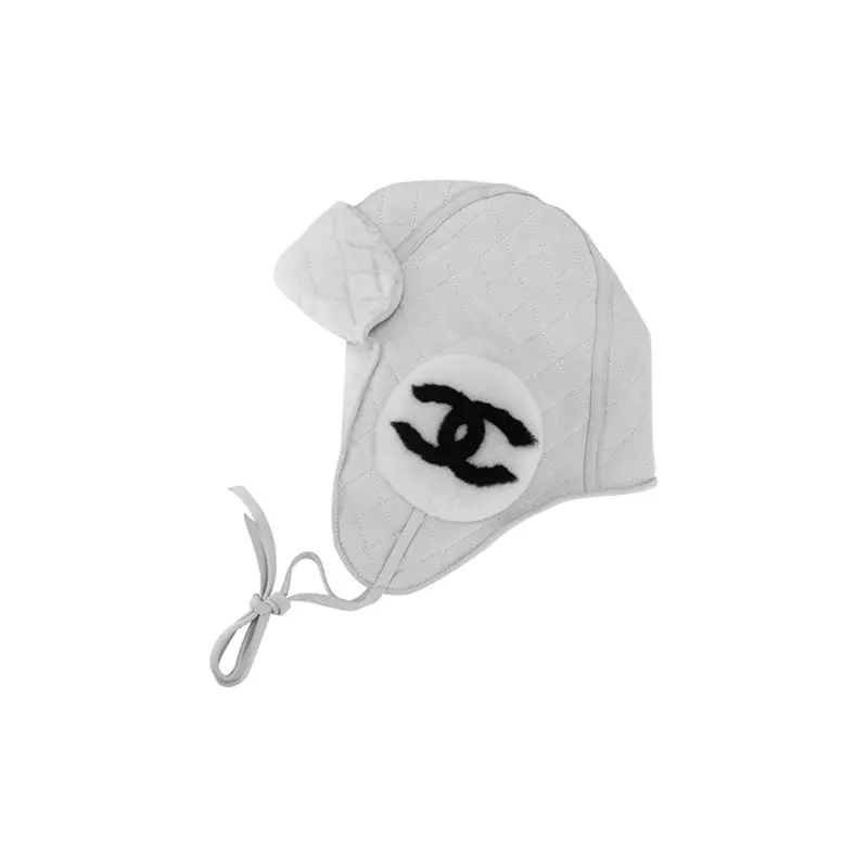 CHANEL Женская белая шапка из овчины, Белый, CHANEL Женская белая шапка из овчины
CHANEL Женская белая шапка из овчины, Белый, CHANEL Женская белая шапка из овчины