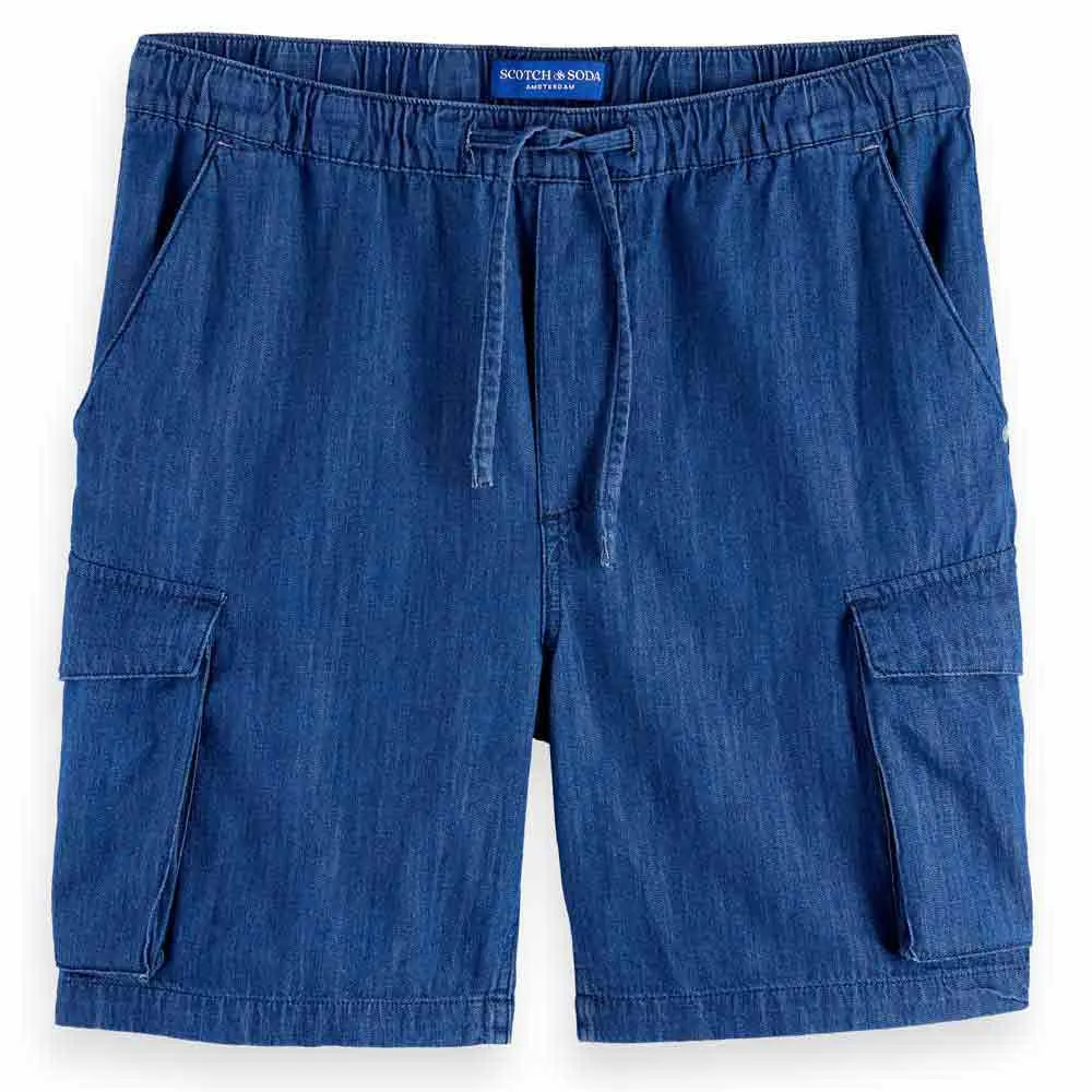 Брюки карго Scotch & Soda Sporty, синий 
Брюки карго Scotch & Soda Sporty, синий