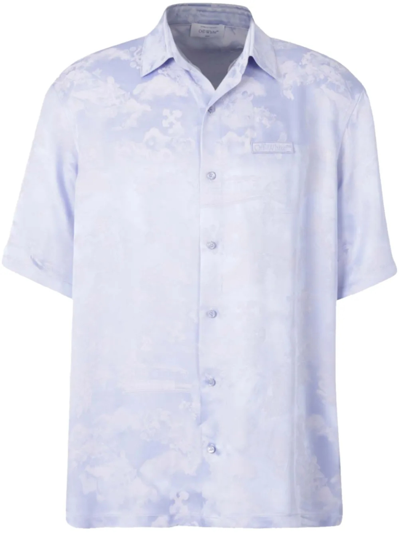 Рубашка Off-White на пуговицах, фиолетовый
Рубашка Off-White на пуговицах, фиолетовый