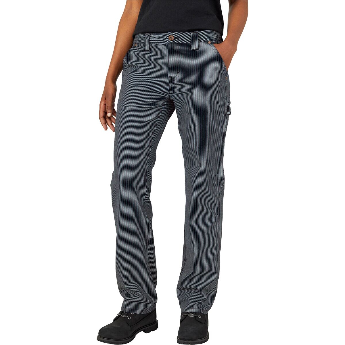 Прямые брюки carpenter в полоску hickory stripe Dickies, цвет rinsed hickory stripe
Прямые брюки carpenter в полоску hickory stripe Dickies, цвет rinsed hickory stripe