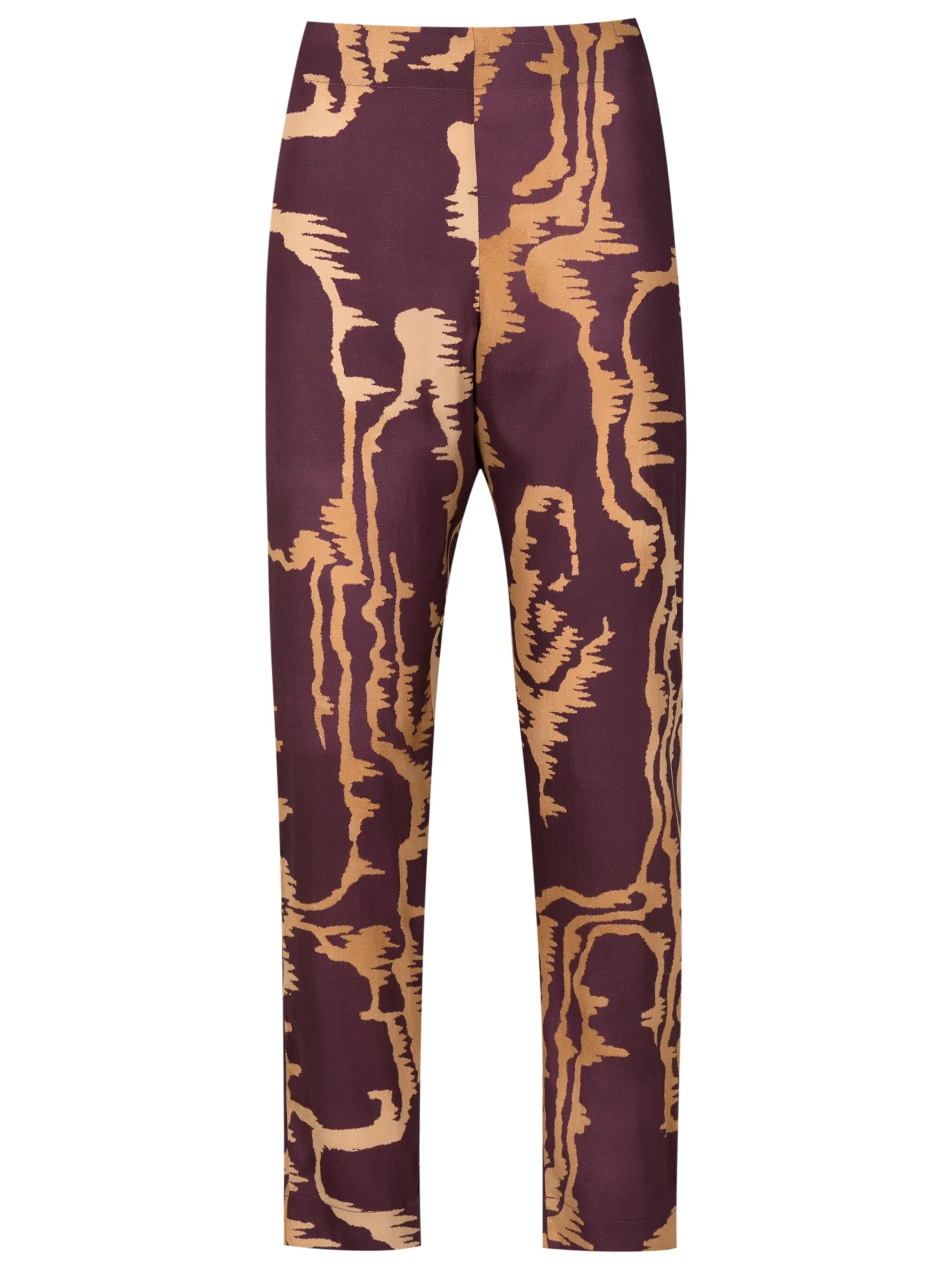 Шелковые брюки с абстрактным принтом Lenny Niemeyer, фиолетовый
Шелковые брюки с абстрактным принтом Lenny Niemeyer, фиолетовый