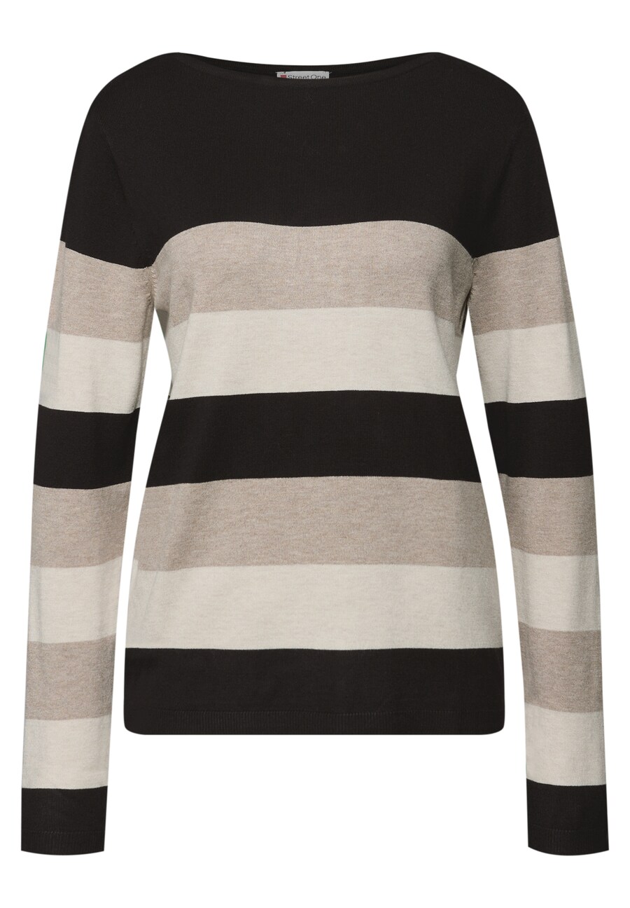 Свитер STREET ONE, черный
Свитер STREET ONE, черный