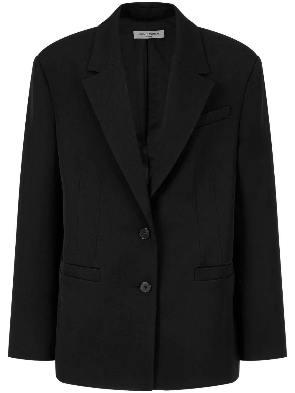 Однобортный пиджак STUDIO TOMBOY, черный
Однобортный пиджак STUDIO TOMBOY, черный