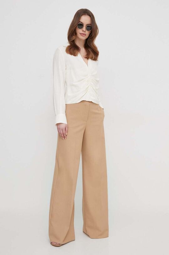 Рубашка Sisley, бежевый
Рубашка Sisley, бежевый