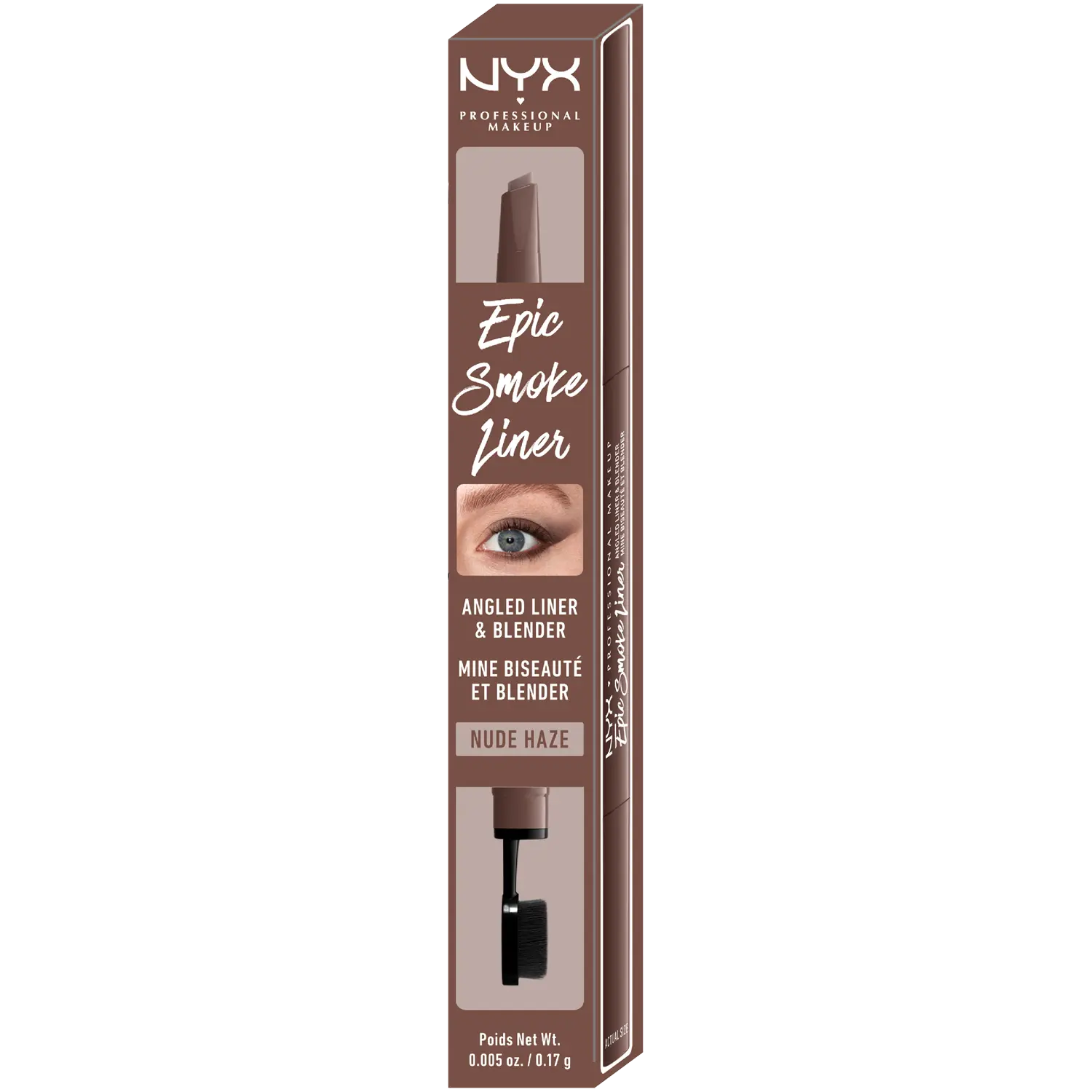 Подводка для глаз нюдовая дымка Nyx Professional Makeup Epic Smoke Liner, 0,17 гр
Подводка для глаз нюдовая дымка Nyx Professional Makeup Epic Smoke Liner, 0,17 гр