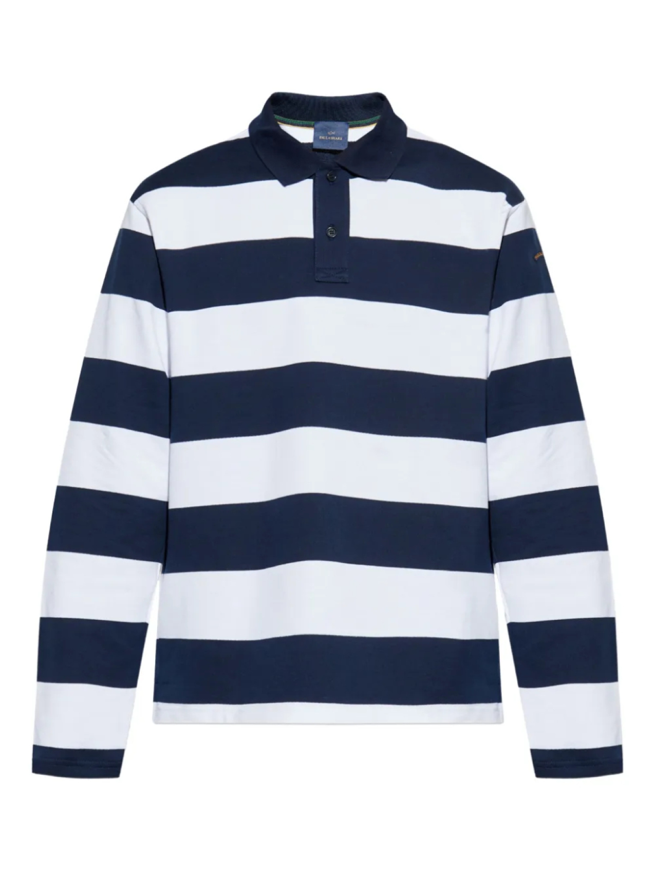 Полосатая рубашка поло с длинными рукавами Paul & Shark, синий
Полосатая рубашка поло с длинными рукавами Paul & Shark, синий