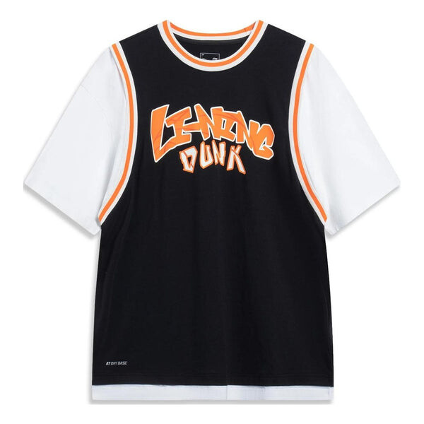 Футболка из двух частей с рисунком в виде кольца Li-Ning, черный
Футболка из двух частей с рисунком в виде кольца Li-Ning, черный