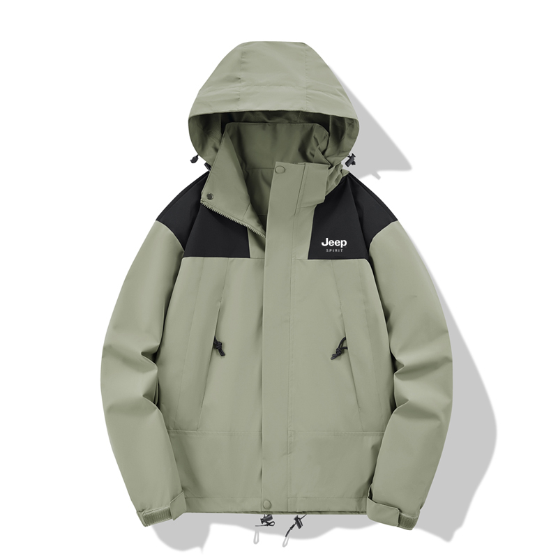 JEEP SPIRIT Водонепроницаемая ветровка термостойкая износостойкая унисекс, Light Green 
JEEP SPIRIT Водонепроницаемая ветровка термостойкая износостойкая унисекс, Light Green